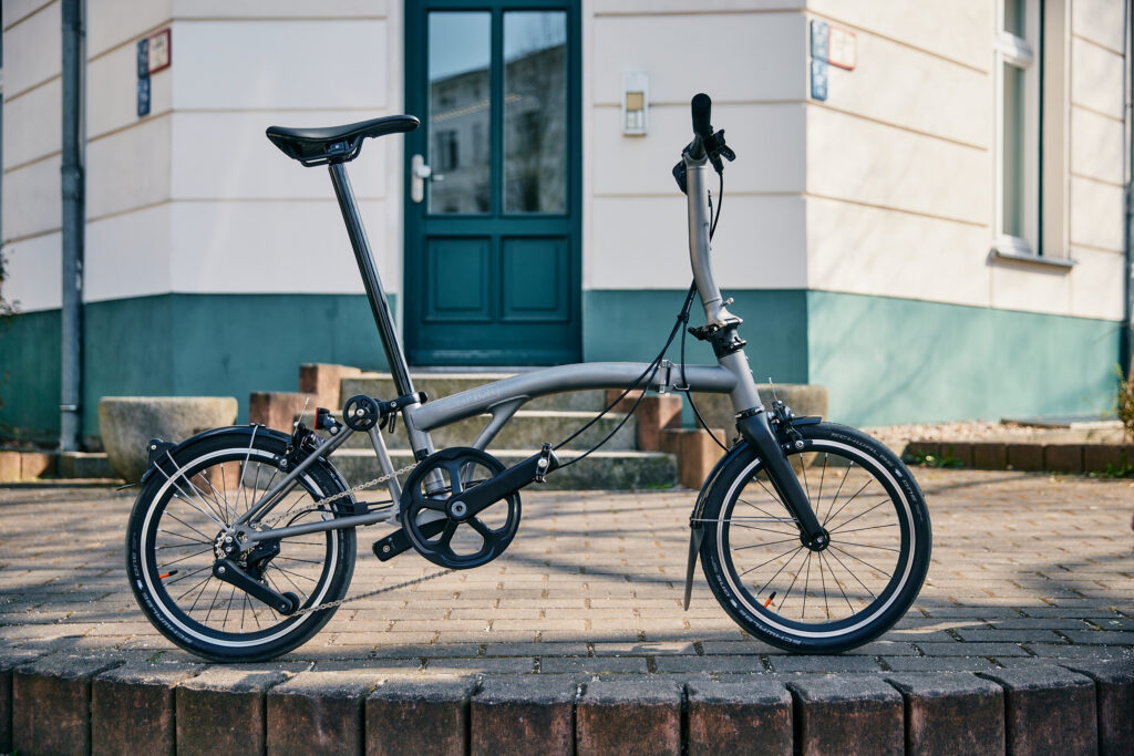 Brompton t-Line erster Test von Nimms Rad