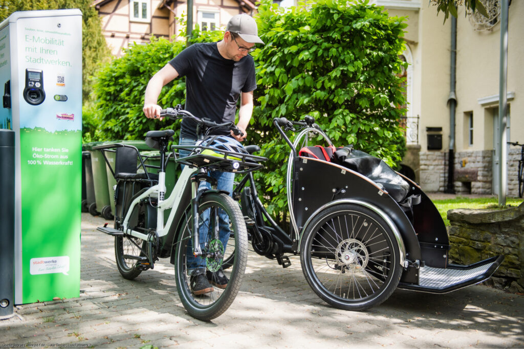 Das Cargobike richtig parken - nur wie?