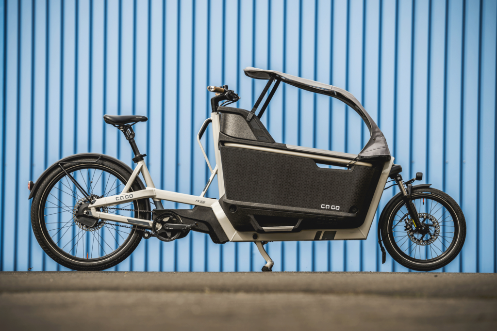 Ca Go BikeStage 2022 - sicheres Cargobike mit Fahrzeugkabine