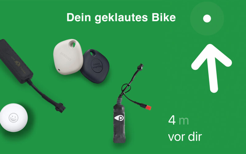 Powunity Biketrax vs. Apple AirTag vs. Galaxy SmartTag: E-Bike Tracker – Gestohlene E-Bikes finden mit GPS?