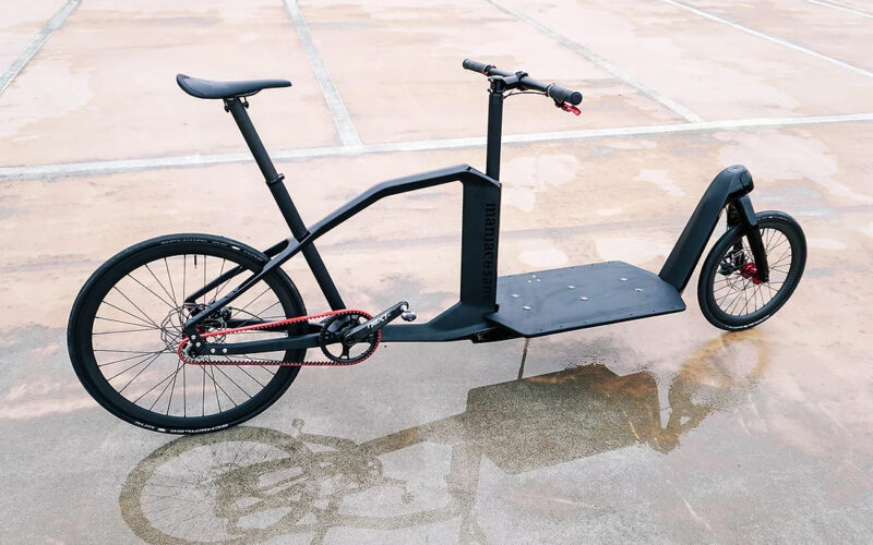 Maniac & Sane bauen Carbon-Cargobikes ab 12,8 kg: Leichte Räder für schwere Lasten