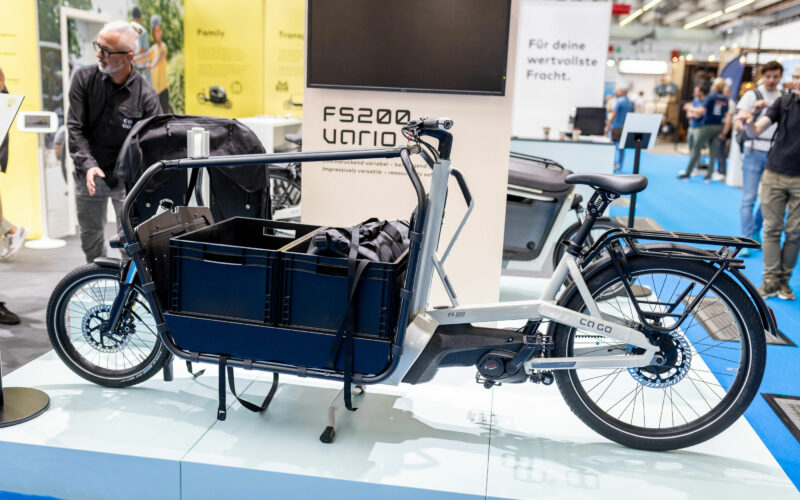 Eurobike 2022 – Ca Go Bikes FS200 Vario: Neues Flatloader-Cargobike aus Koblenz
