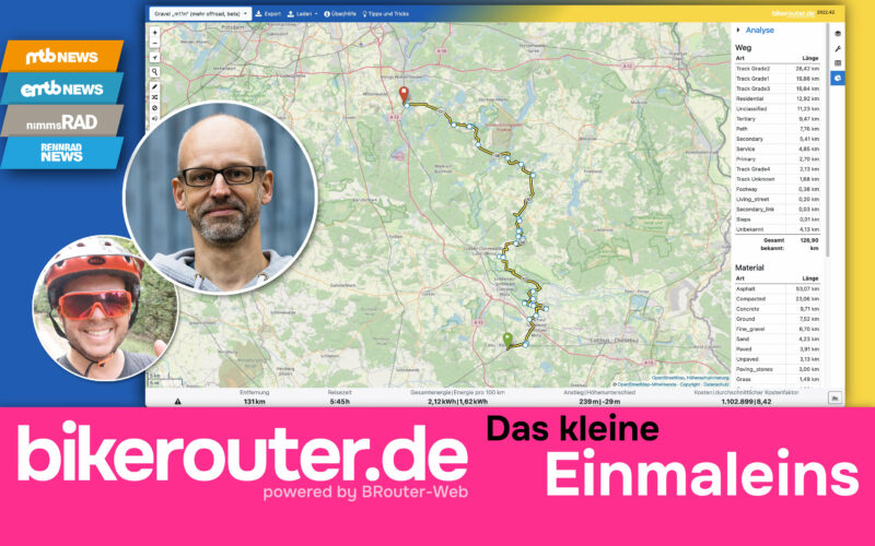Fahrradrouten Planer bikerouter.de: So planst du perfekte Fahrrad-Routen