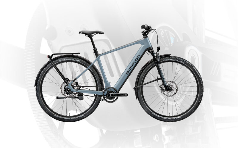 Erstes Trekking-E-Bike mit TQ-Motor: Simplon Silkcarbon TQ – leicht UND elektrisch