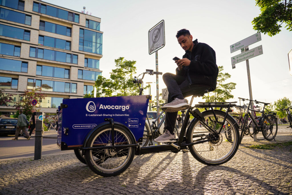 E-Lastenradsharing mit Avocargo