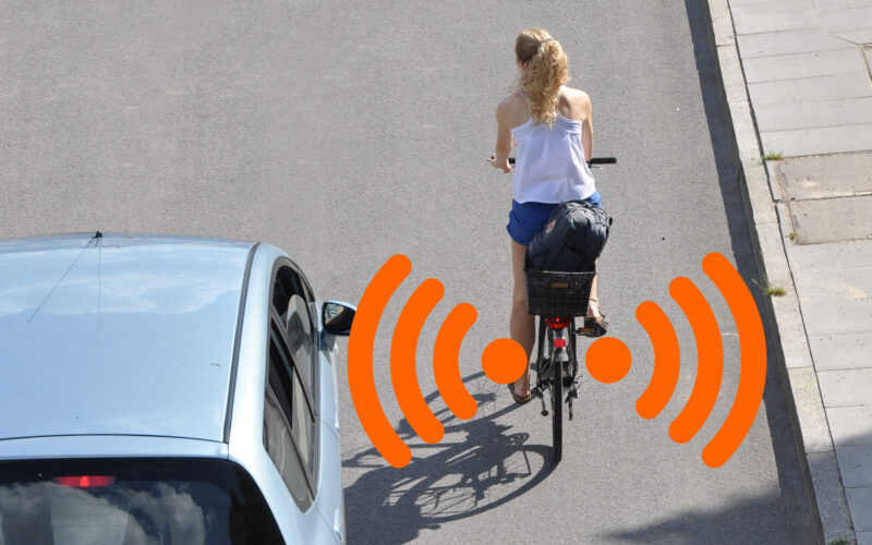 Open Bike Sensor misst Überholabstand: Radfahrende meist zu eng überholt
