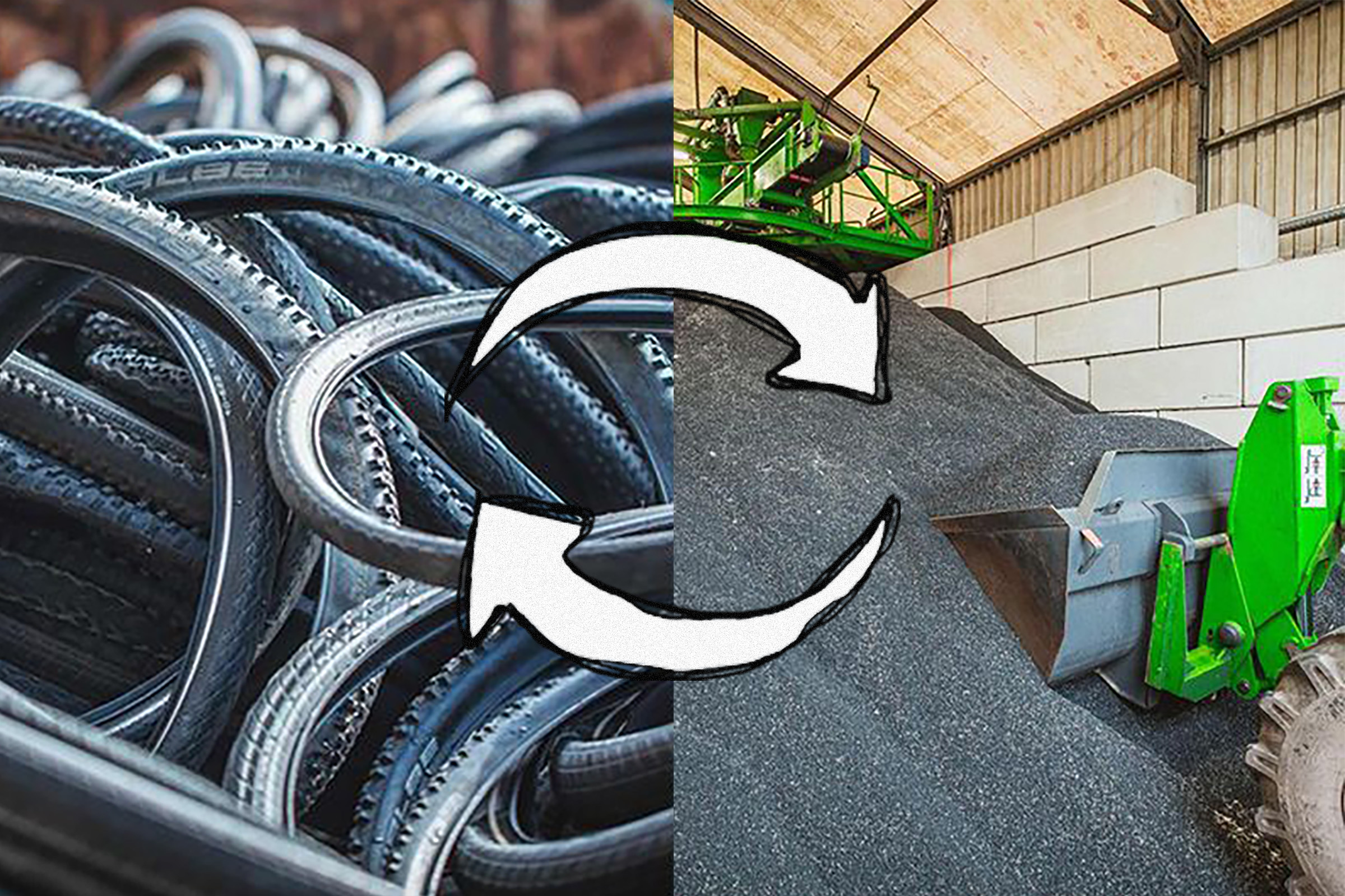 Schwalbe Reifen-Recycling angelaufen: Schwalbe schließt den Kreis