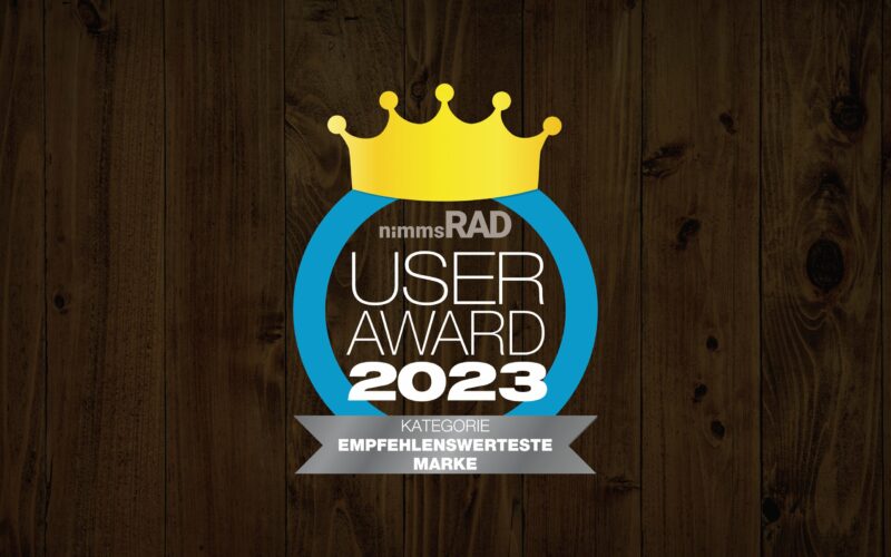 Nimms-Rad User Award 2023: Empfehlenswerteste Marke des Jahres