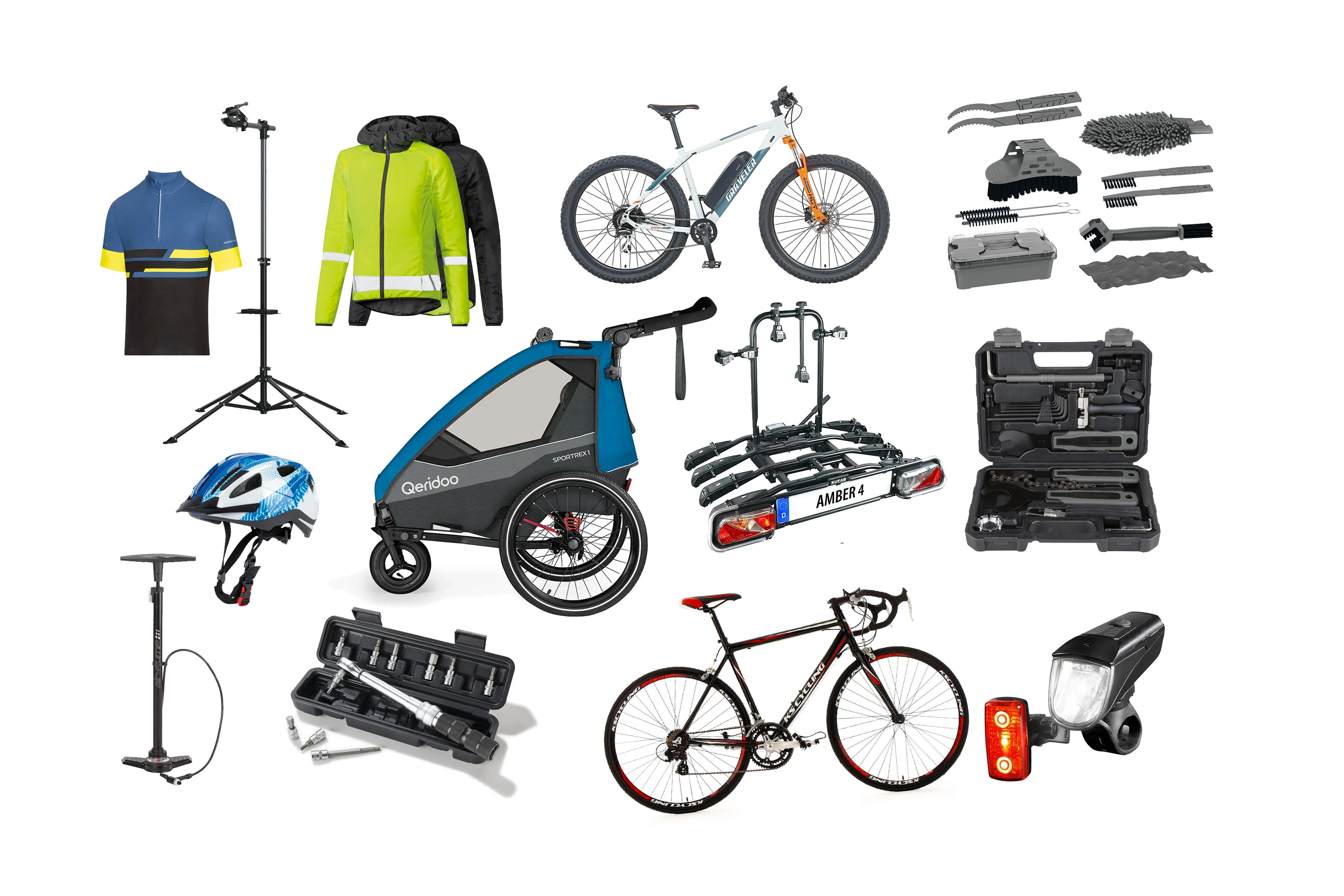 Lidl Fahrrad-Angebote ab 9. März 2023: Bike-Jacken, Werkzeugkoffer, Fahrradanhänger