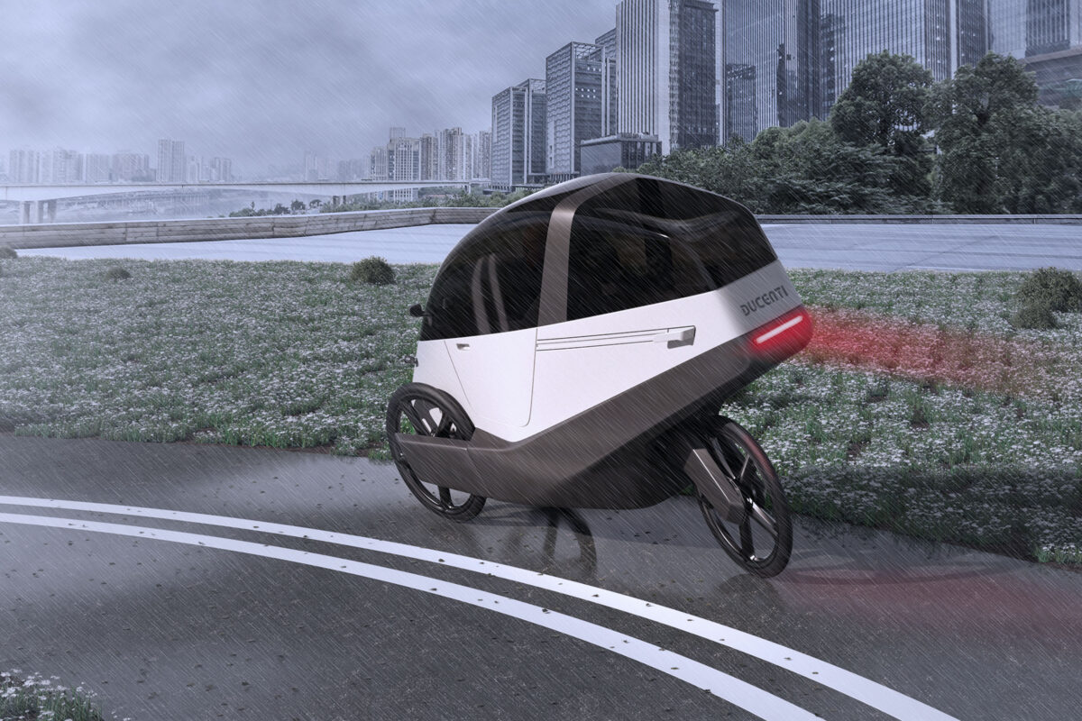 Ducenti E-Bike – das Autofahrrad: Trocken Radeln bei Wind & Wetter?