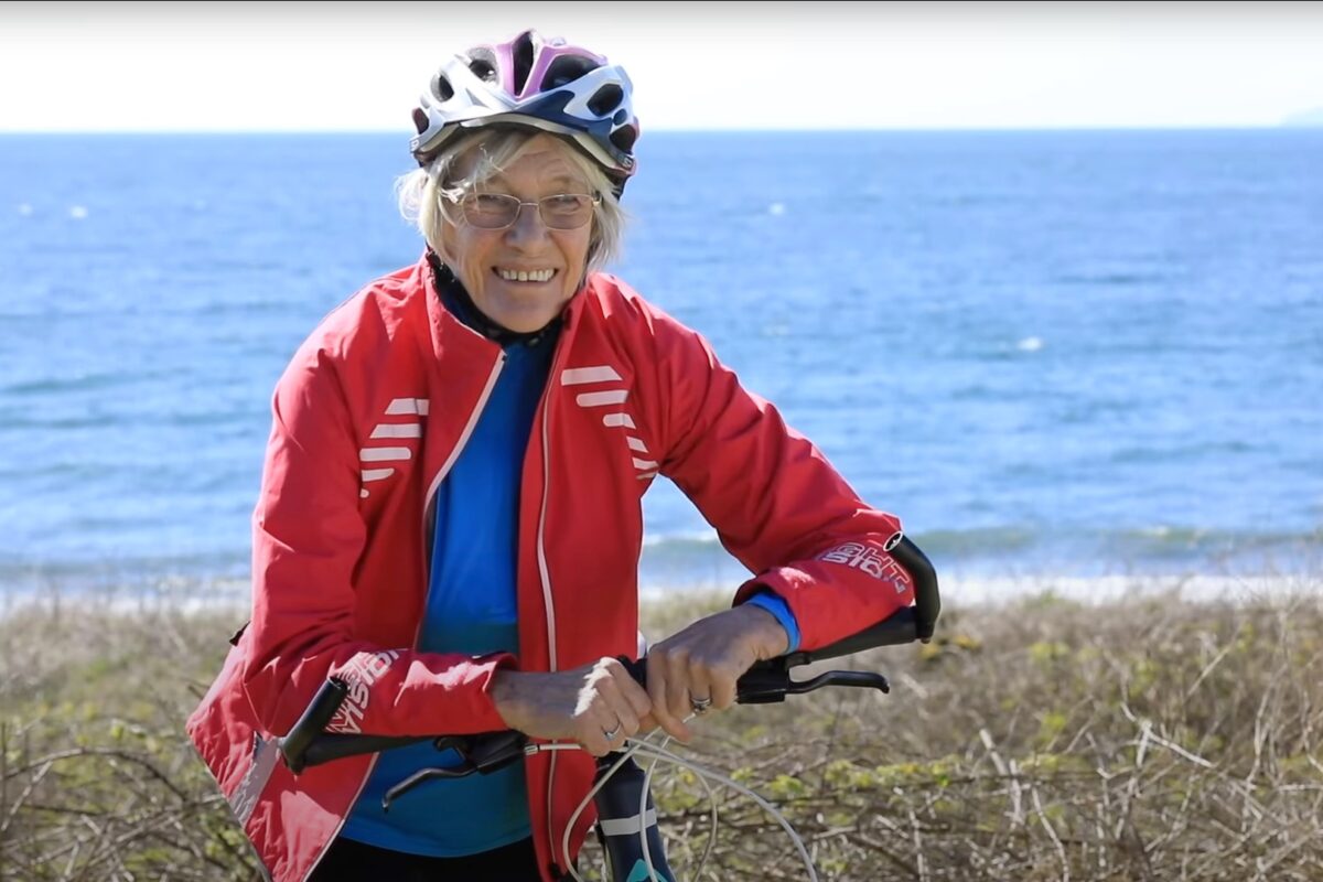 Fahrradtour zum Gedenken an verstorbene Kinder: 85-jährige fährt 1.000-Meilen mit dem Fahrrad