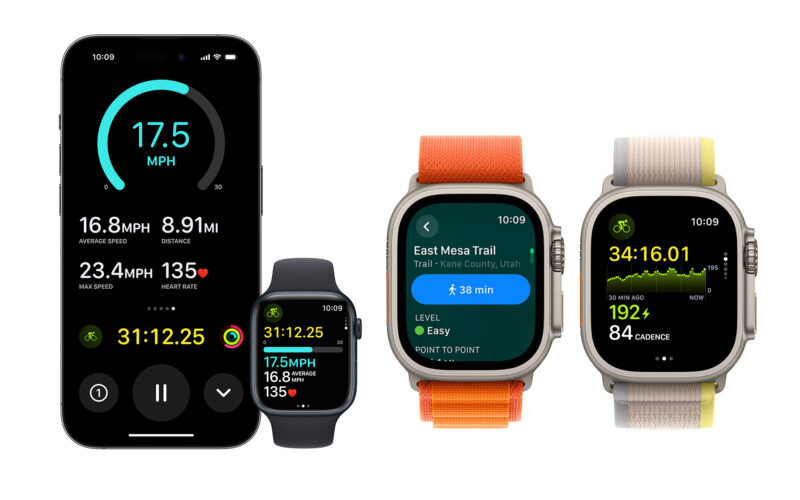 Apple Watch Update mit neuen Fahrradfunktionen: Fokus auf Navigation und Sicherheit