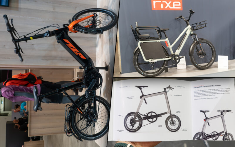 Eurobike 2023 – KTM, Rixe und Ossby: Mehr Klapp-, Falt- & Cargo-E-Bikes