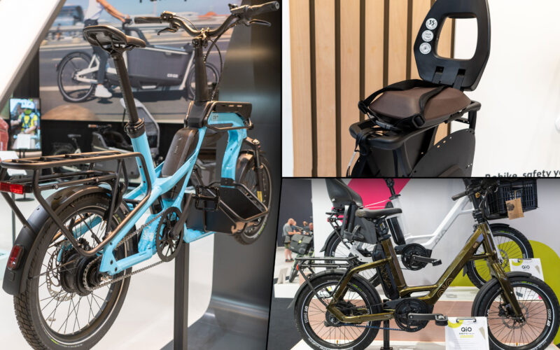 Eurobike 2023 – Ca Go, Qio & Bobike: City Utility Vehicles und ein cooler Kindersitz