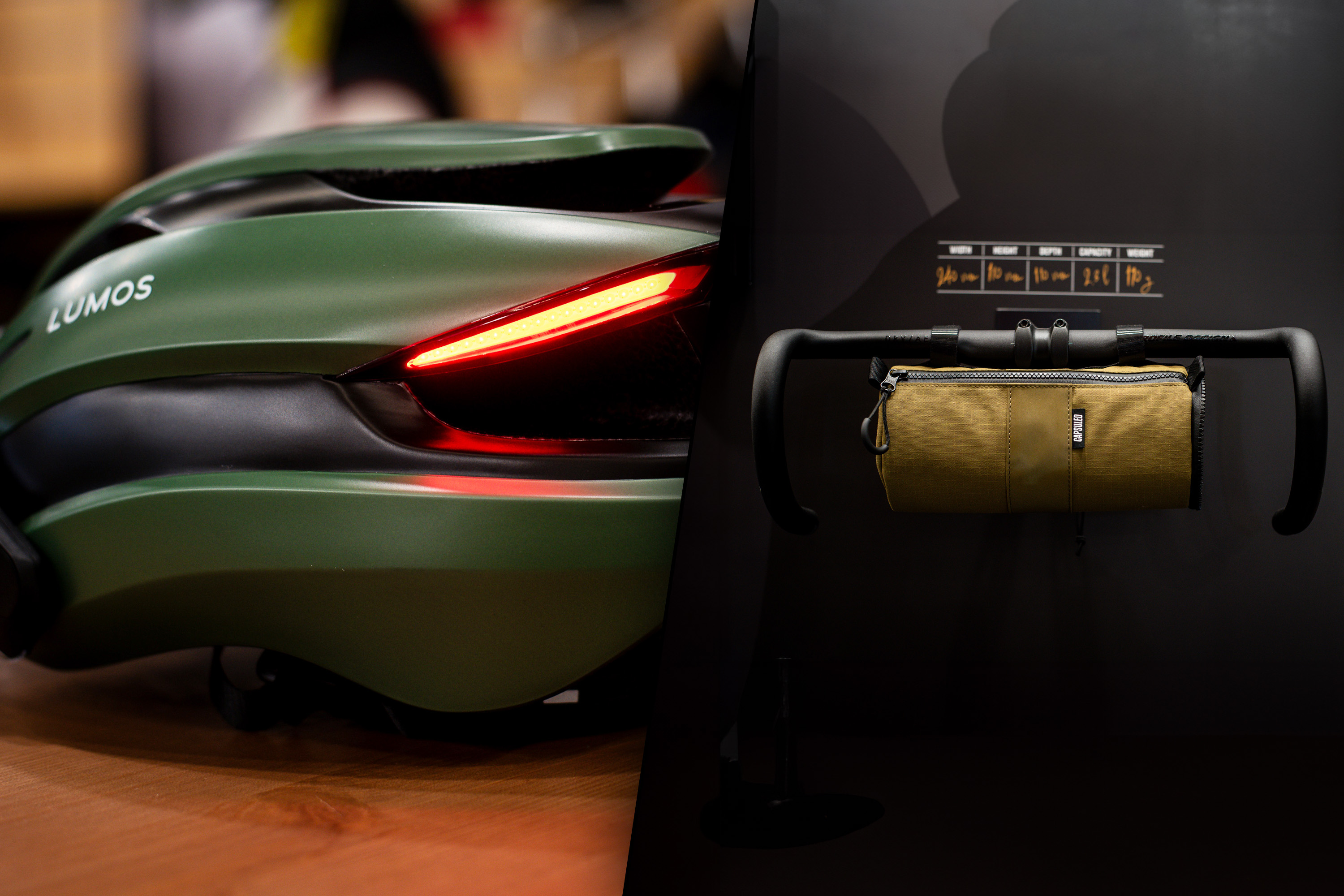 Eurobike 2023 – Highlights: E-Bike-Smarthelm von Lumos & Capsuled-Tasche