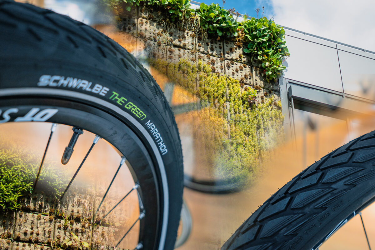 Der neue Schwalbe Green Marathon: Erster Reifen aus dem Schwalbe Recycling System