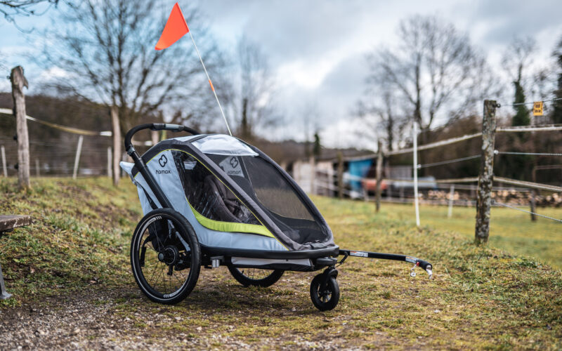 Hamax Breeze Two Fahrradanhänger im Test: Kompakt, praktisch, schick