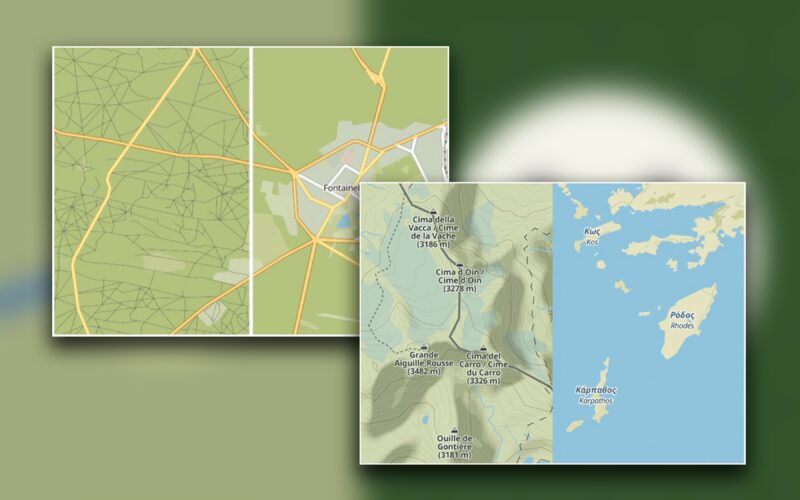 Karten-Upgrades von komoot: Mehr Details für bessere Streckenplanung