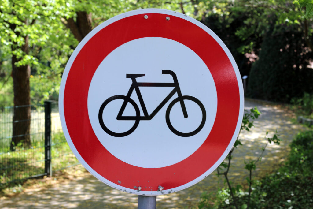 Gemeinde kann Straße nicht einfach so für Fahrräder sperren