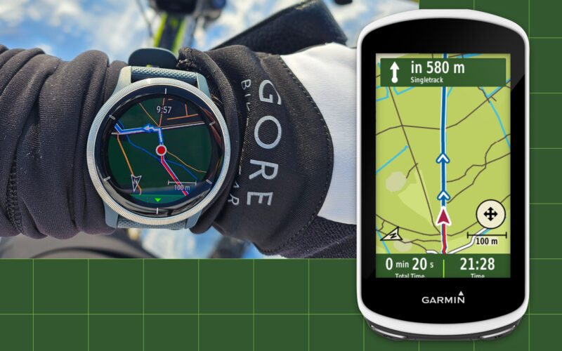 Kompatibel mit fast allen Garmin-Geräten: Native komoot Navigation auf Garmin