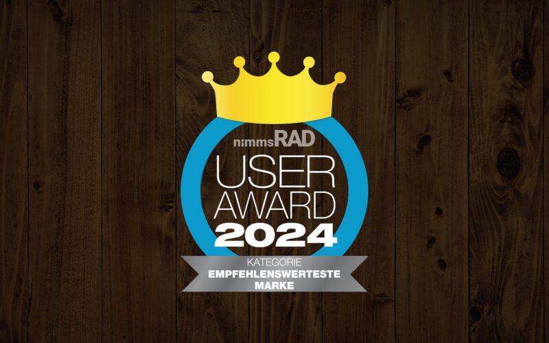 Nimms Rad User Award 2024: Empfehlenswerteste Marke