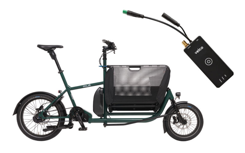 Muli Lastenrad x Velco: Smartbike-Features für das kompakte Long John