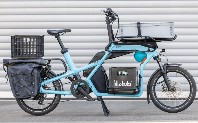 BikeStage 2024 – Ca Go CS-E-Bike: Variables E-Lastenrad mit Dreifach-Ladefläche