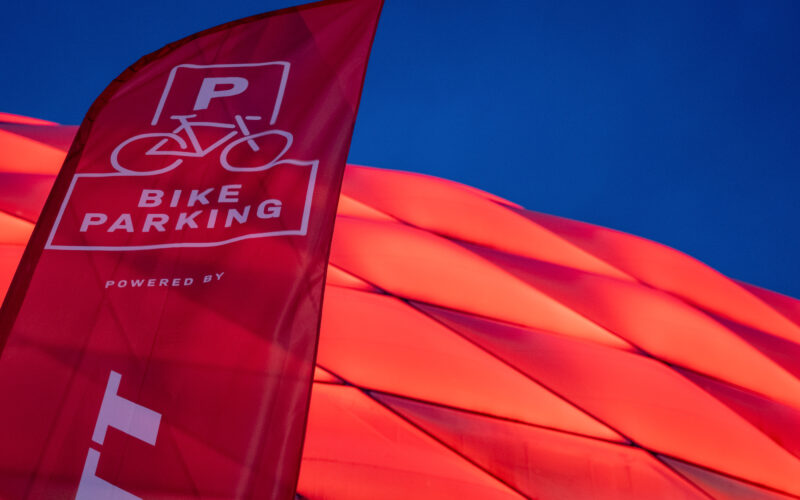 Bei Heimspielen des FC Bayern: Scott Bike Parking gratis am Stadion