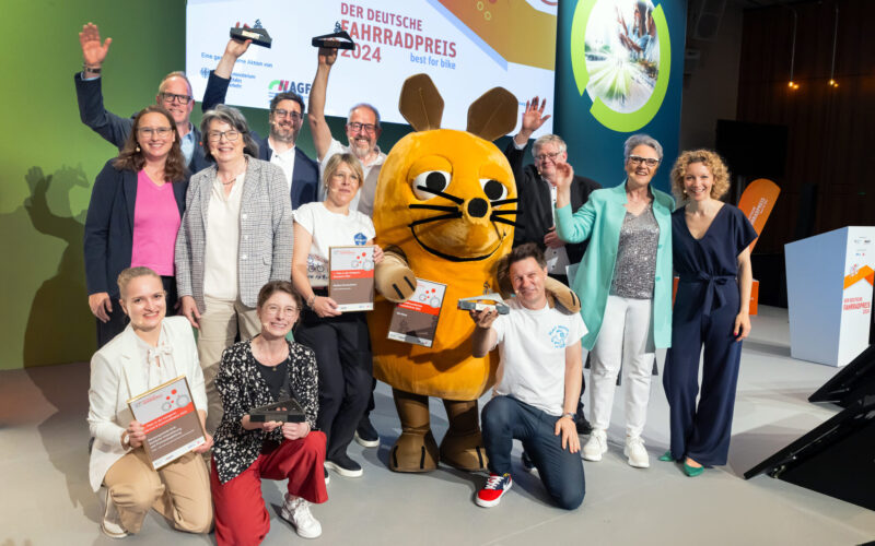 Deutscher Fahrradpreis 2024: Begehrter Preis für Maus und BiciBus