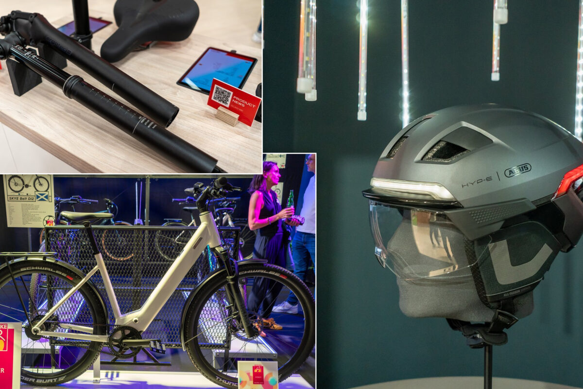 Eurobike 2024 – Coboc, Ergotec & Abus: Coboc Skye, federnde Sattelstützen & ein blinkender Helm