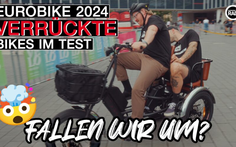 Eurobike 2024 – Highlight-Video: Wir testen die verrücktesten Bikes der Messe
