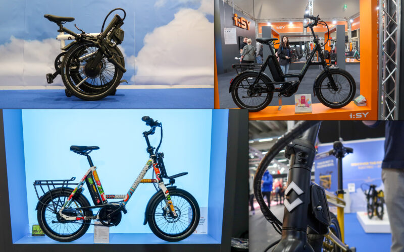 Eurobike 2024: Ahooga E-Klapprad und i:SY Kompaktbike aus Carbon