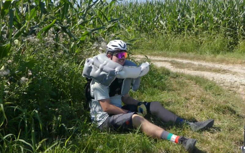Minerva-AS MASE AirRide: Airbag-Rucksack fürs Fahrrad