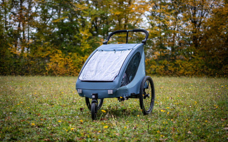 Hauck Dryk Duo Plus Fahrradanhänger im Test: Was kann der Preiskracher mit Buggy-Funktion?