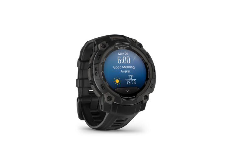 Garmin Instinct 3 Serie: Multisport-Smartwatches mit AMOLED und Solar