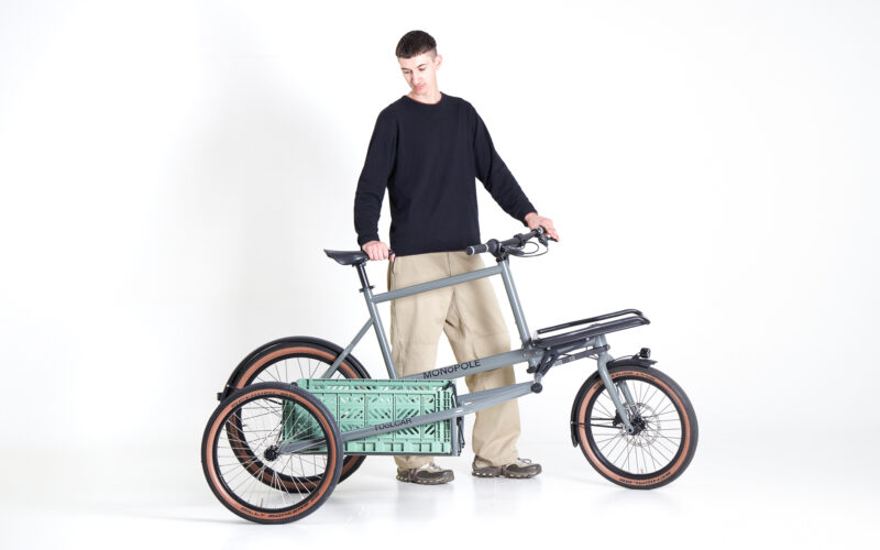 Monopole Toolcar Prototyp: Der Beiwagen fürs Lastenrad