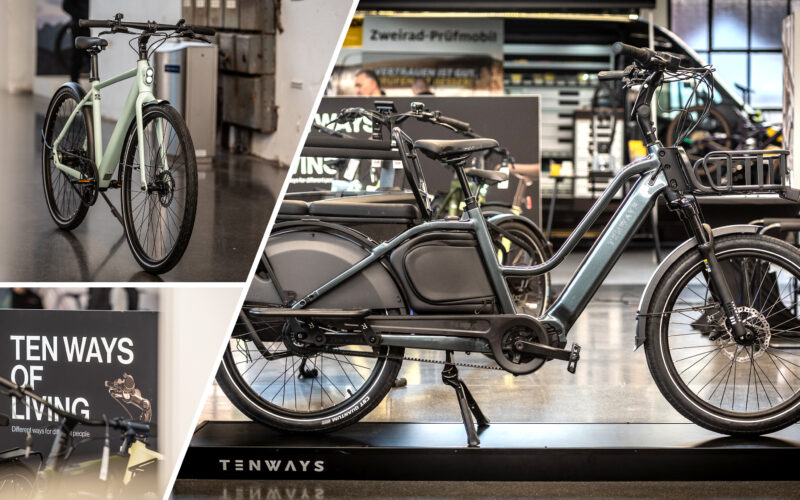 Cyclingworld Europe 2025 – Tenways: Neues Longtail Duo E-Lastenrad & Modellupdates