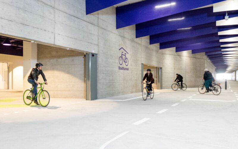 Aus Autotunnel wird Fahrradtunnel: Neue Verbindung für Velofahrende in Zürich
