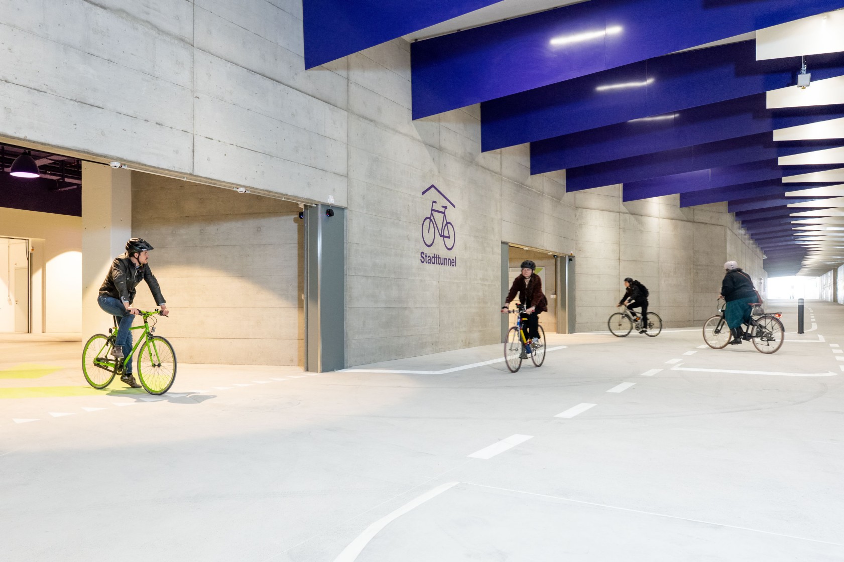 Aus Autotunnel wird Fahrradtunnel: Neue Verbindung für Velofahrende in Zürich