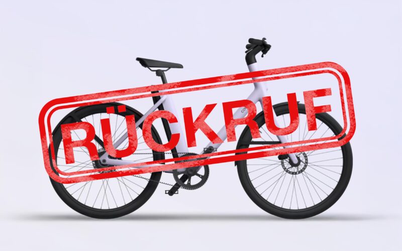 Rückruf Cowboy C4 ST (Edition MR): Rahmenbrüche beim E-Bike möglich