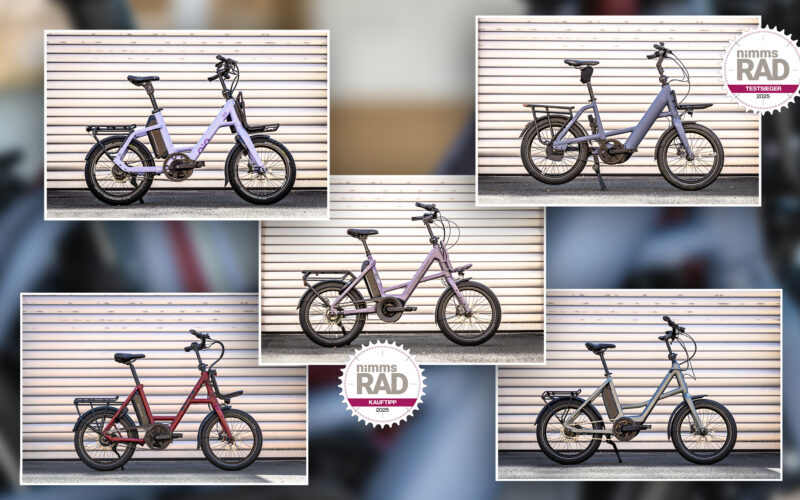 Qio, i:SY, Cube, Kalkhoff & Momentum im Vergleichstest: Das beste Kompakt-E-Bike 2025 – Unser Fazit