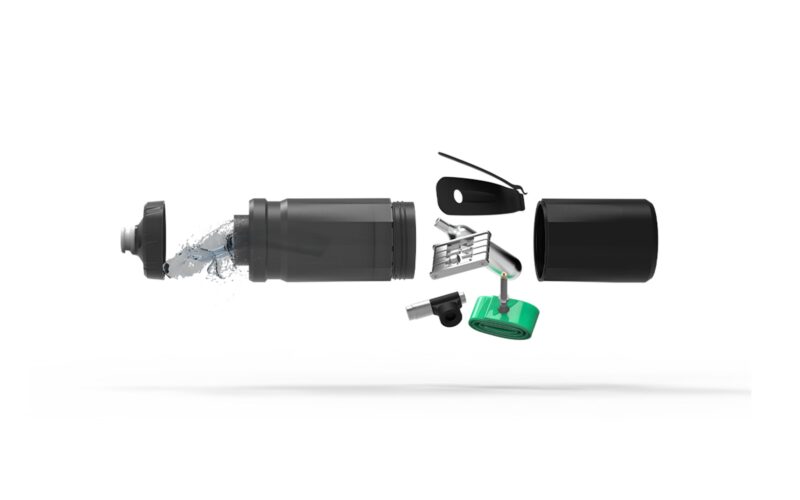 Drik 17 Carrier: Trinkflasche mit integriertem Tool-Fach