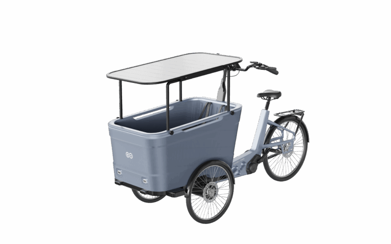 Zendure E-Cargo: Konzept-Lastenrad mit Solarantrieb und 400-km-Reichweite