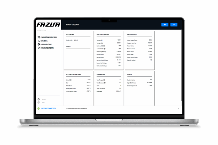 Fazua Firmware Bundle 14 & Toolbox 2.26: Optimierte Anzeige und mehr Stabilität