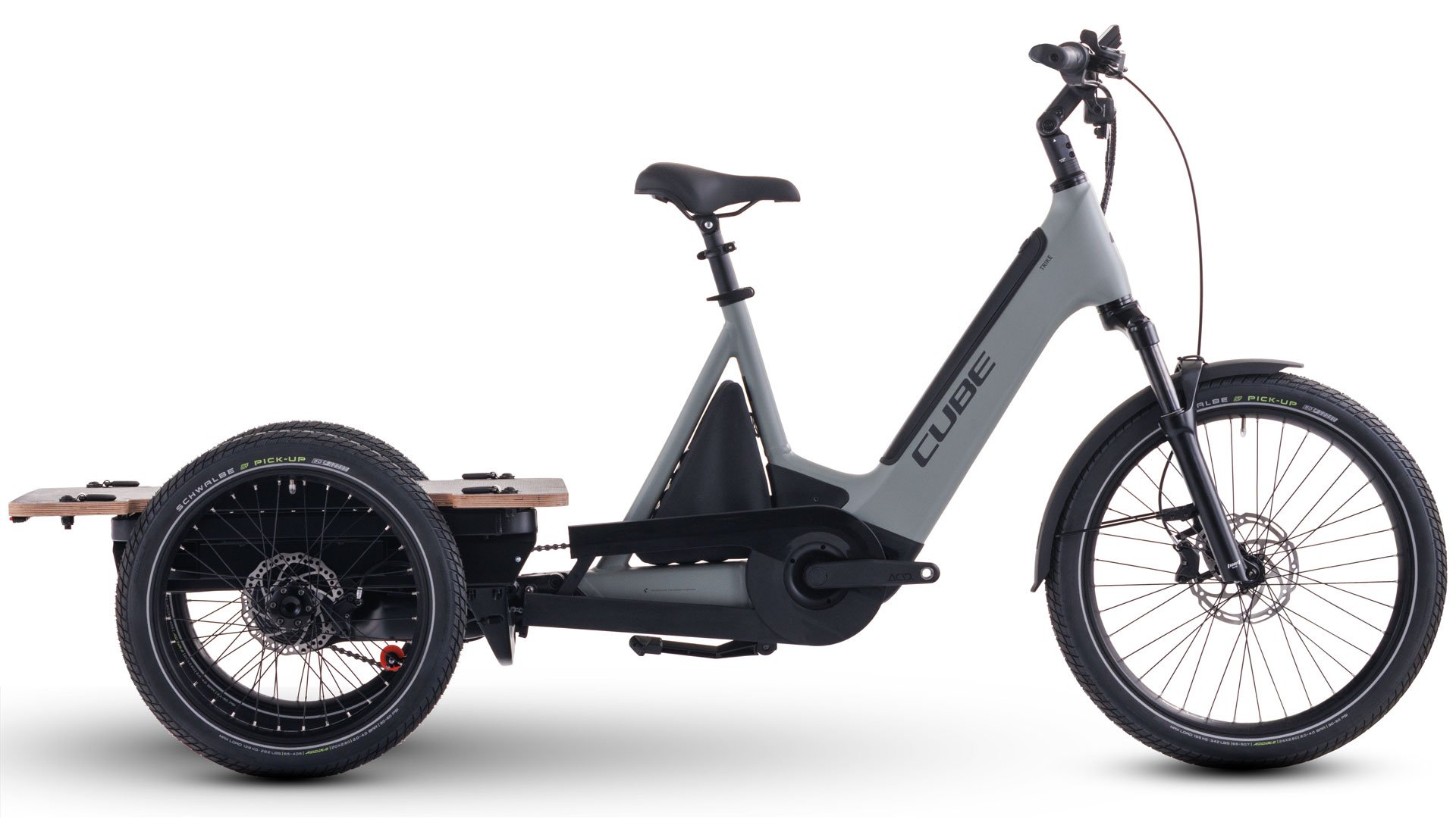 Cube Trike Flatbed: Flexibles E-Lastenrad mit flacher Ladeflche