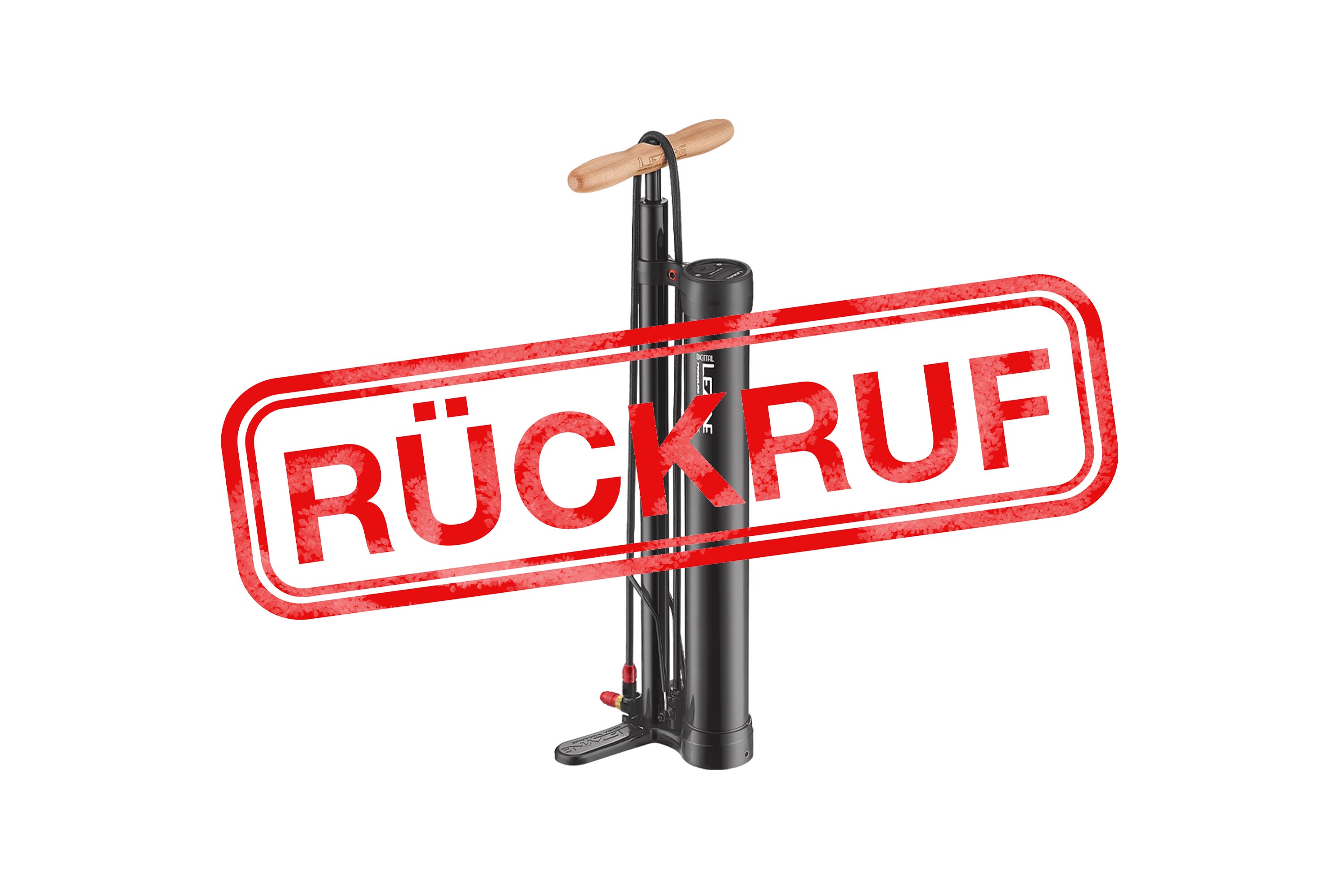 Rückruf Lezyne Pressure Over Drive Standpumpen: Gefahr durch sich lösenden Druckbehälter