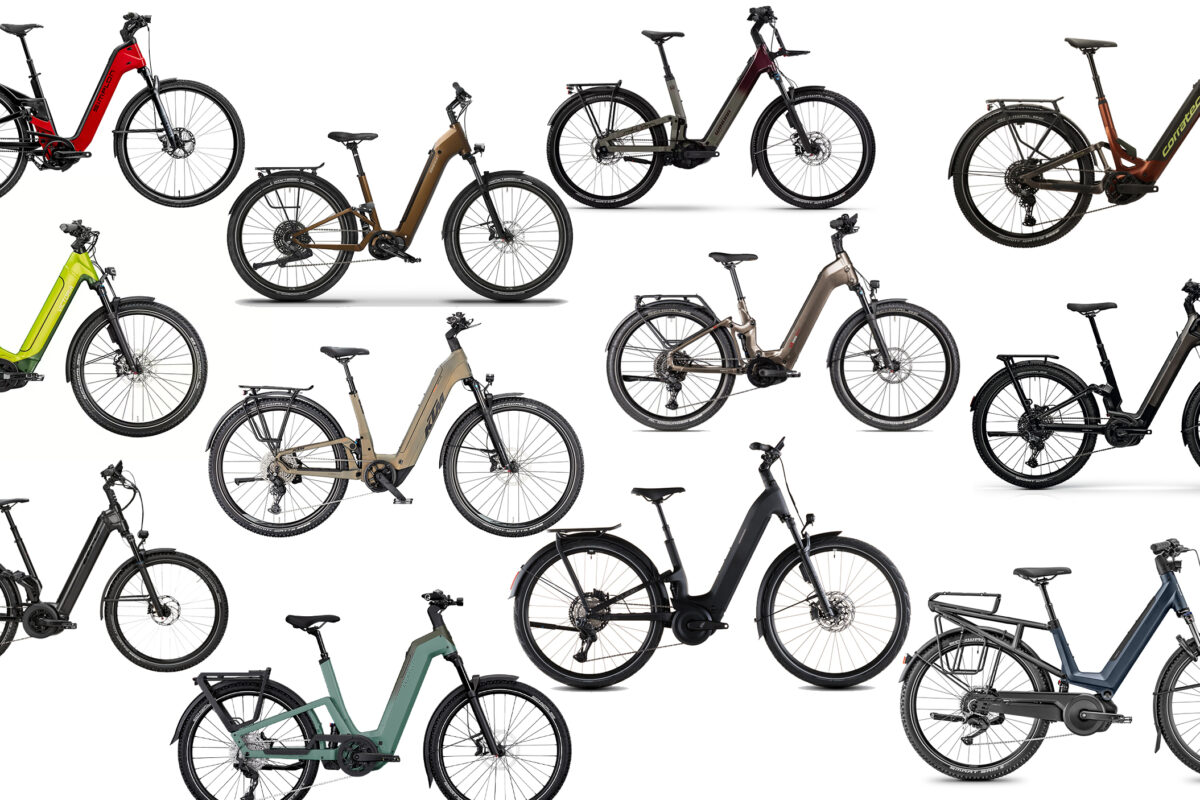 Die besten vollgefederten Tiefeinsteiger 2026: 13 E-Bikes für maximalen Komfort & Sicherheit