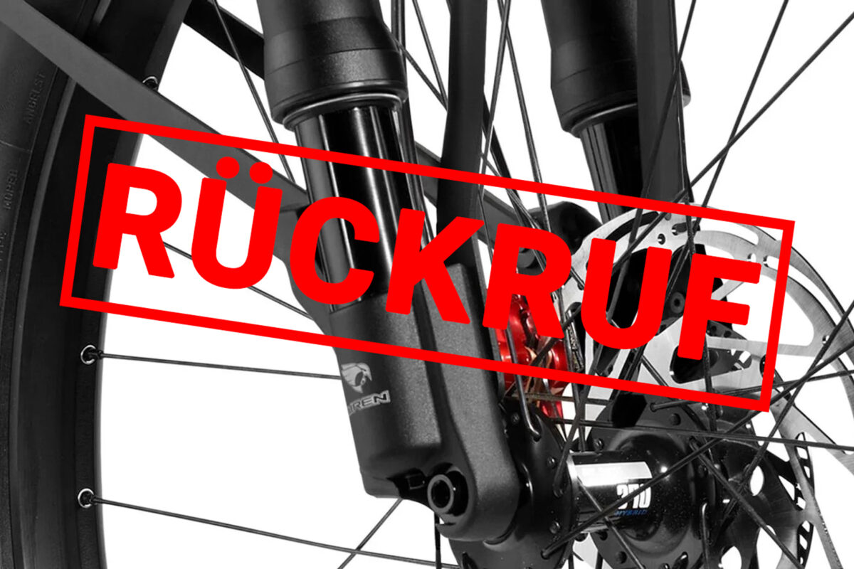Rückruf bei Stromer: 6.500 S-Pedelecs wegen Federgabel-Defekt betroffen