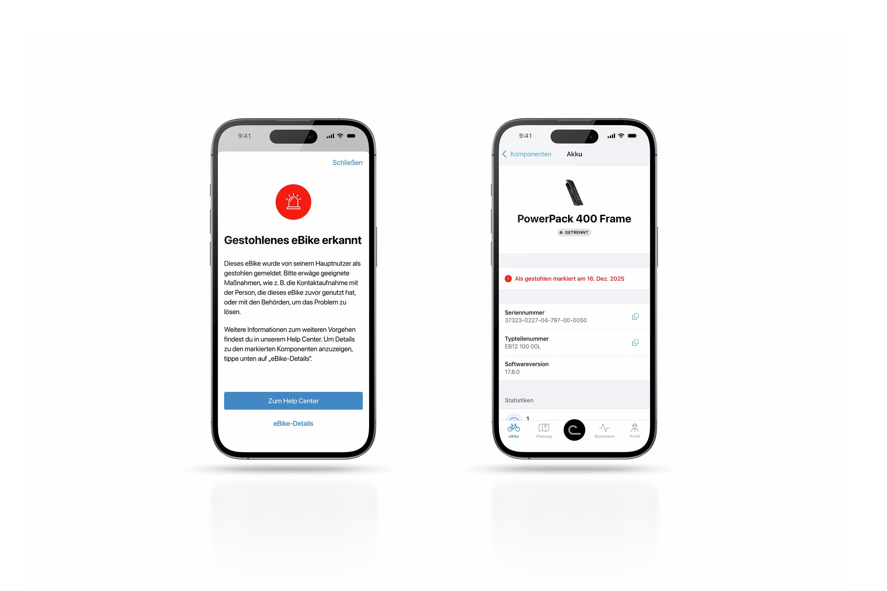Update Bosch eBike Systems: Sperre für gestohlene eBikes und Akkus