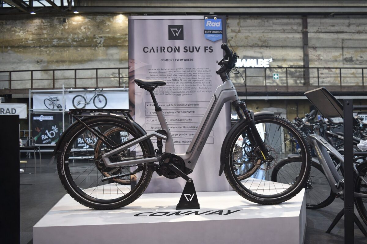 Cyclingworld 2026 – Conway Cairon SUV FS: Tiefeinsteiger für Stadt und Gelände